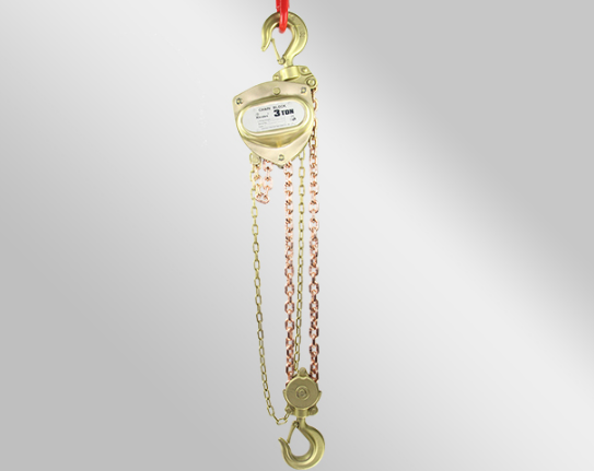 防爆手拉葫蘆在礦山隧道施工中的作用