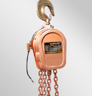 電廠用防爆電動葫蘆吊裝作業