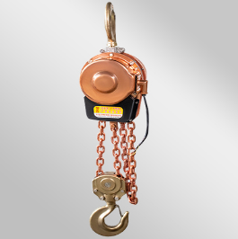 化肥廠生產車間防爆電動葫蘆用于吊裝作業