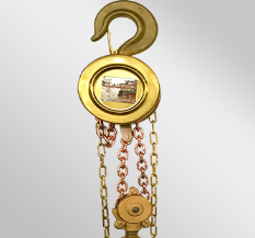 糧食加工廠車間設備維護防爆手拉葫蘆的應用