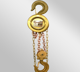 糧食加工廠車間使用防爆手拉葫蘆吊裝作業